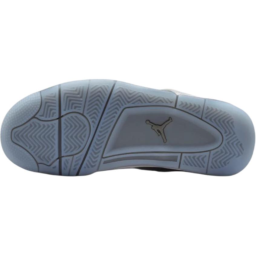 Jordan Детские баскетбольные кроссовки Air Jordan 4 Mid top Серый Синий Подростковые HV4401-014