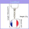 Элегантный брелок из цинкового сплава с европейским флагом, двухсторонний кулон, аксессуар
