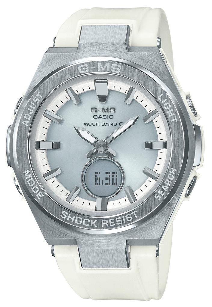 Casio Солнечные часы Белые Baby-G G-MS Радиоуправляемые MSG-W200-7AJF Женские