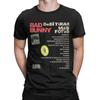 Повседневная BAD BUNNYs DeBi TiRAR MaS FOToS Футболка с новым альбомом Мужская Женская Хлопковые Футболки Рубашка Подарок на День Рождения Одежда