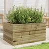 VidaXL Planter 90x60x45.5 Cm Impregnated Pine Wood, Outdoor Planter, Flower Box, Plant Box, Planter Box of 847282