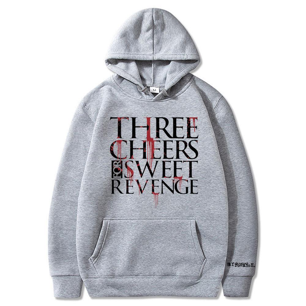My Chemical Romance Hoodies Three Cheers for Sweet Revenge Vintage Hooded Sweatshirts Men Women Casual Long Sleeves Pullovers