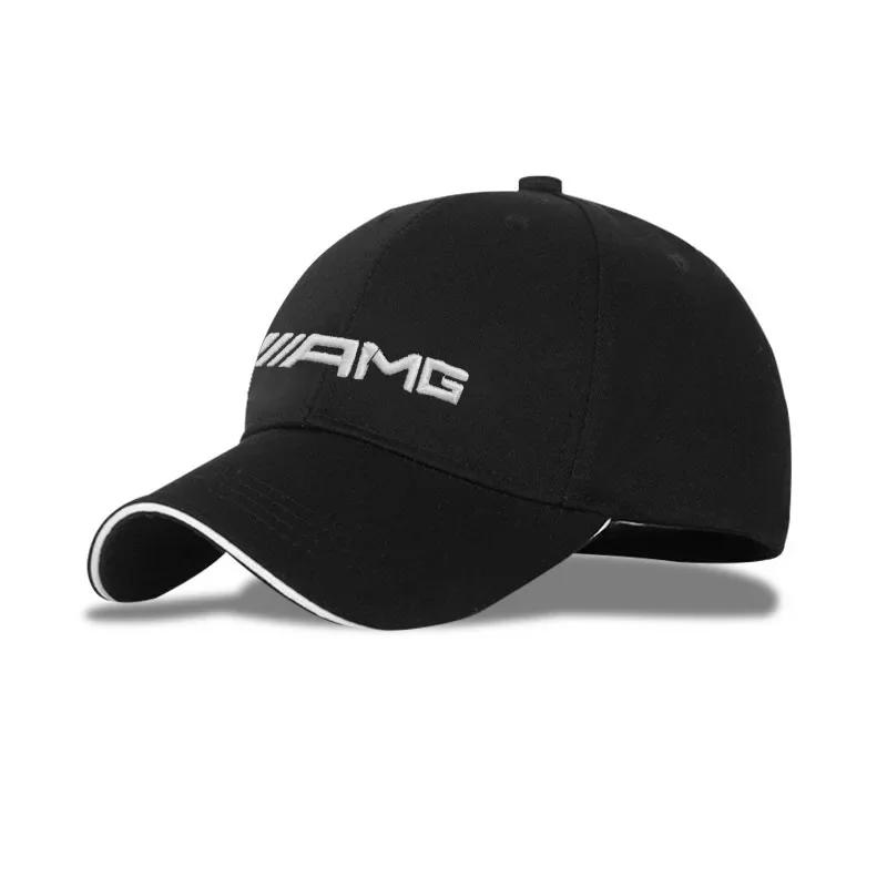 Outdoor Sport Running Adjustable Cap Car Baseball Cap Hat Badge For Mercedes Benz C260 C200 C180 GLA/E/C Class E43 E260 E300 UO2
