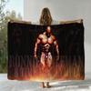 Ronnie C-Coleman Bodybuilding Fitness Flannel Blanket Soft Throw Blanket Art For Home Decor Bedroom Bed Sofa Picnic Fans Gifts