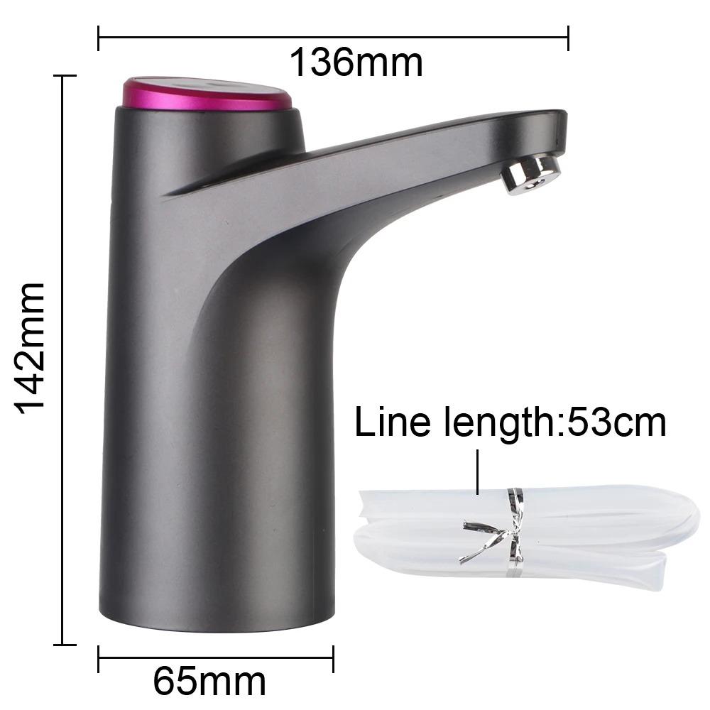 UNTIOR Button Dispense Automatic Gallon Bottle Drinking Switch Touch Control Electric Water Pump Button Dispenser USB Charging