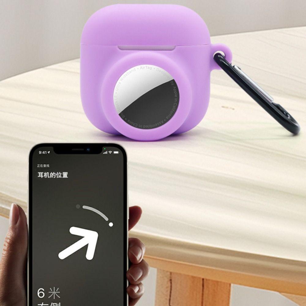 Защитный чехол с полной защитой 2 в 1, чехол-накладка, новый чехол для беспроводных наушников для AirPods 4/AirTag