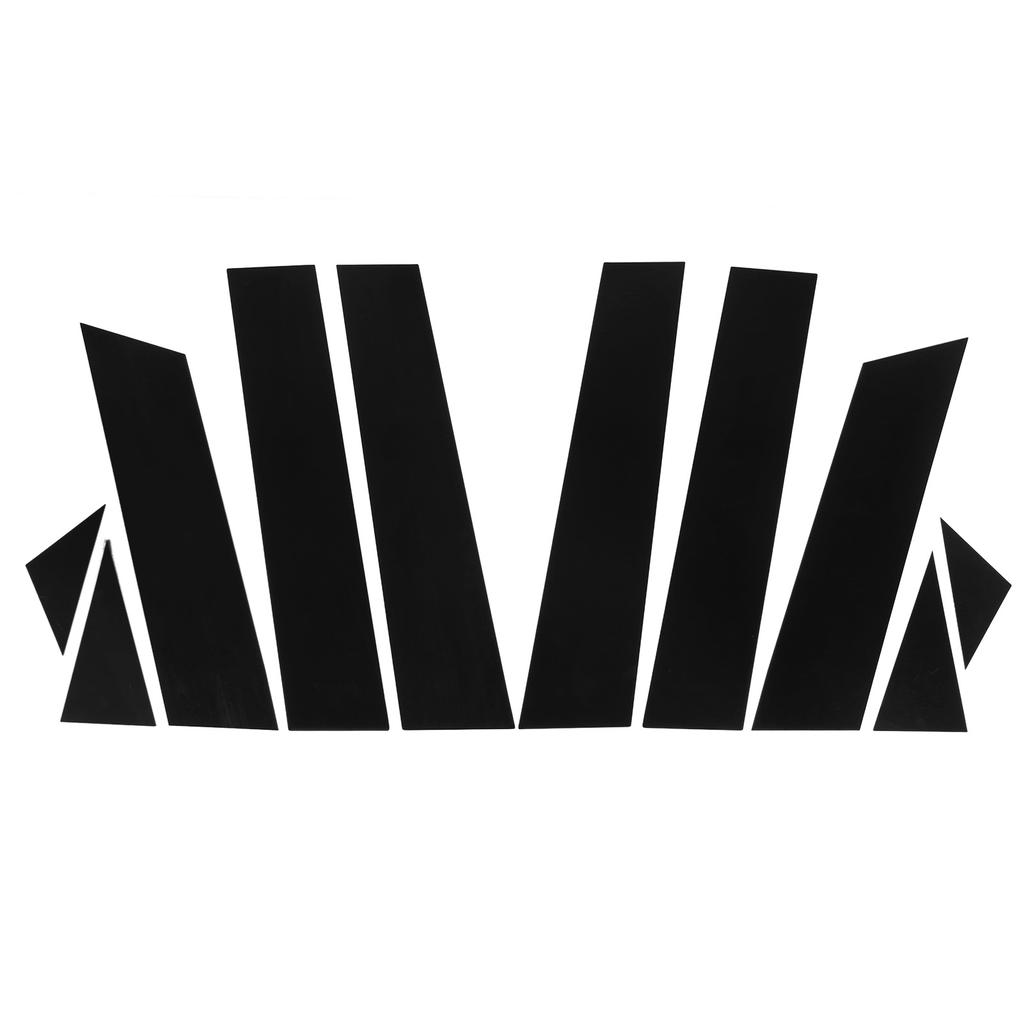 10pcs Side Window Pillar Post Trim Gloss Black 4D Style Replacement for Mazda CX?5 2017?2022