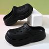 New Classic Thick-soled Simple and Fashionable Versatile Eva Solid Color Hole Shoes Female Nurse Shoes