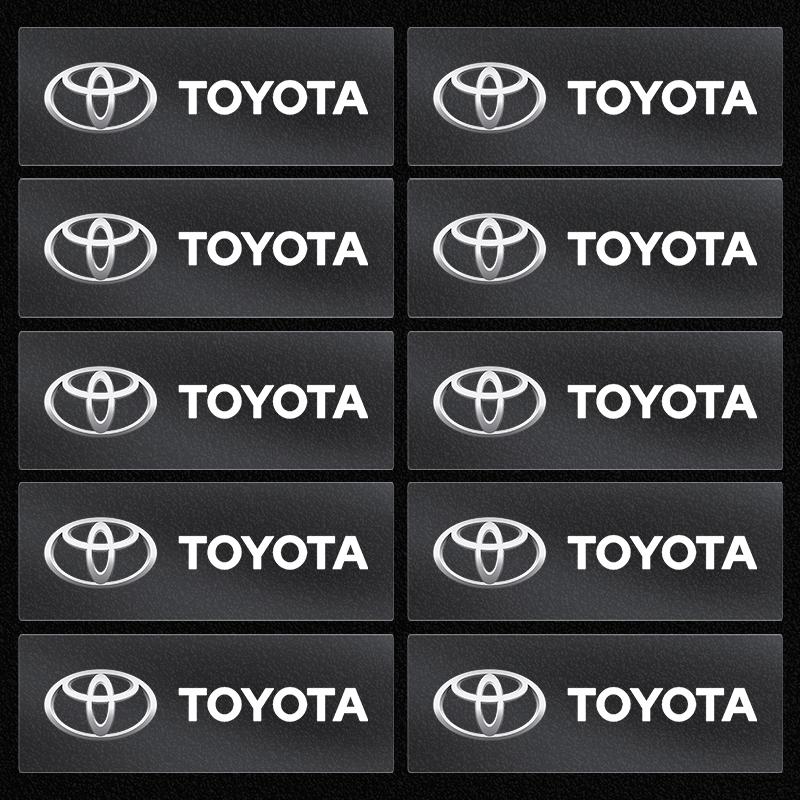 Car Interior Random Stickers Car Steering Wheel Emblem Styling for Toyota TRD GR Corolla Yaris Chr Auris RAV4 Camry Highlander