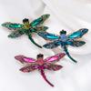 Alloy Dragonfly Brooch - Cute Girls' Pin, Fashionable and Unique Headpiece Accessories
