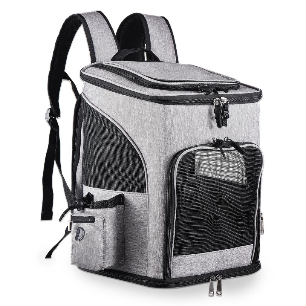 Pet Carrier Backpack for Large Small Cats and Dogs Puppies Safety Features and Cushion Back