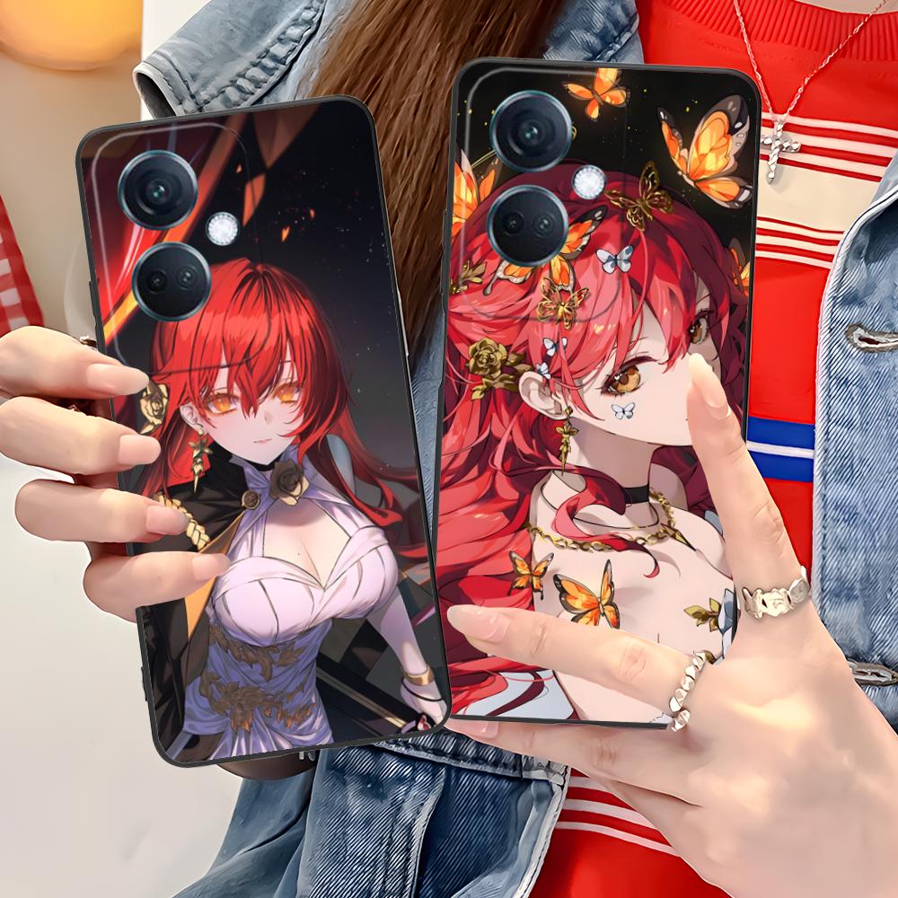 HSR Himeko Матовый ТПУ Чехол для Мобильного Телефона для OPPO Reno 14 13 12 11 10 9 8 7 6 5 F T Pro 5G Цветной Печатный Чехол