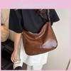 Crossbody Dumpling Retro Bag Stylish Square Bag Women Zipper Closure Use Casual