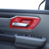 For Dodge Ram 1500 -2025 ABS Red Interior Door Handle Bowl Cover Trim Frame