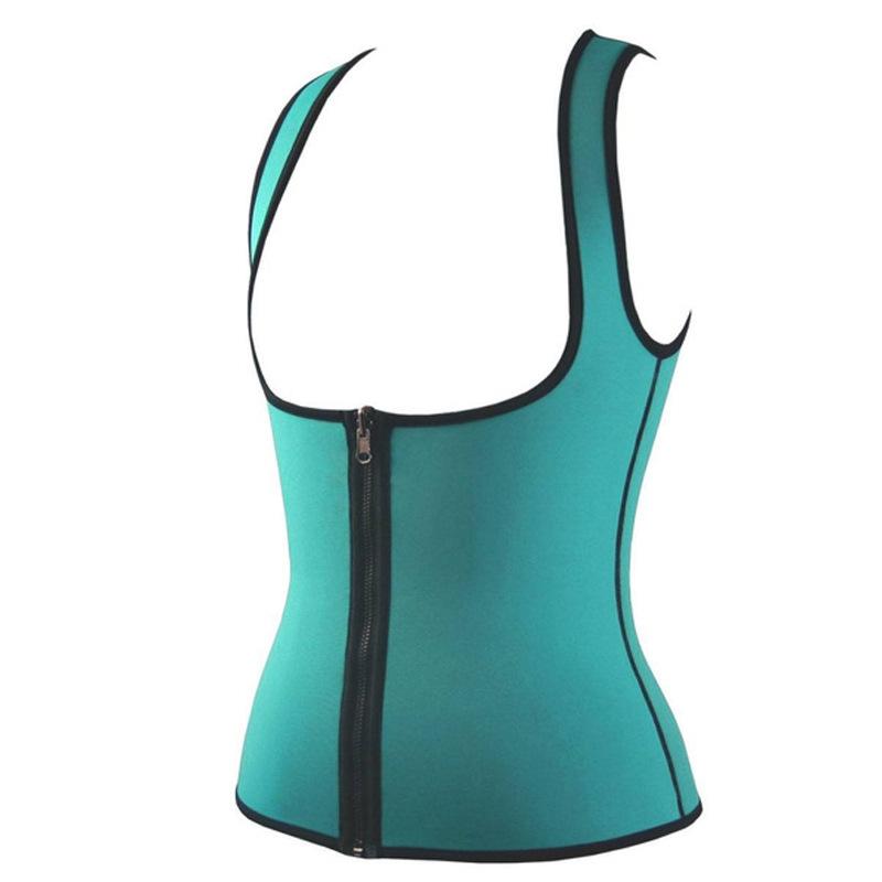 Женский формирователь тела Slim Fit Брюшной корсет Поддержка груди Жилет для похудения Пот