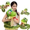 45cm Sitting Posture Cute Snake Big Eyes Plush Animals Soft Pillow Cartoon Christmas Birthday New Year Present For Boys Gifts