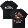 Hollow Knight Silksong Graphic T Shirt Men's Clothing Casual Short Sleeve Top Fashion Cartoon Hot Game Unisex T-shirt Cotton Tee