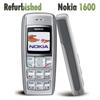 Восстановленный оригинальный мобильный телефон Nokia 1600 с 1 SIM-картой