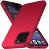 Protective Case - E.F.CONNECTION - for iPhone 12 Mini - Soft Silicone - Shockproof - Red