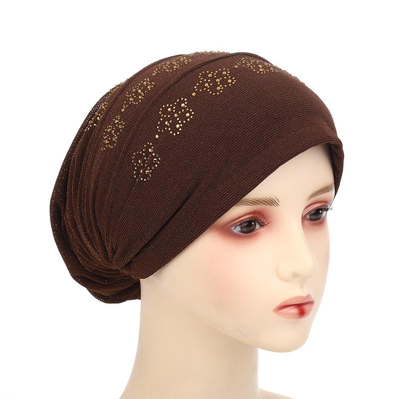 Дышащие летние шапки-тюрбаны для мусульманок