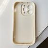 Smile Patterned Puff Shockproof Soft Silicone Simple Pure Color Full Back Case Silicone Shell for iPhone Samsung