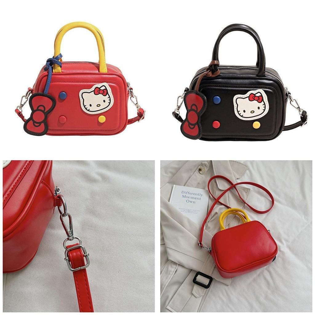 Korean Style Small Shoulder Bag Pu Material Cute Girls Crossbody With Inner Card Pocket
