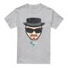 Breaking Bad Unisex Adult Heisenberg Face T-Shirt