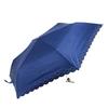 Rose Sangyo Florence Kelly 55cm Mini Folding Heat for Sun and 61559502 Umbrella, Cut, Navy, Rain,