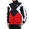 Adidas KPX86 Track Top In Kids' Must-Have Loose-Fit Color-Block Double-Knit Black/Better Scarlet/White (JP4893)