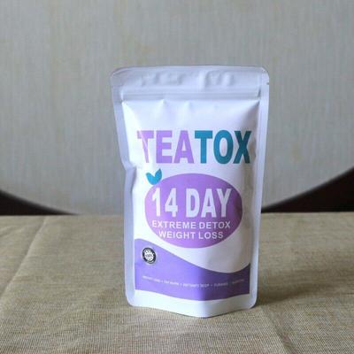 28 дней Детокс Slim Fit Чай Потеря веса Органический травяной набор Красота кожи Худышка