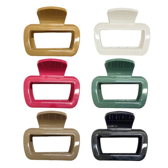 Женская заколка для волос, нержавеющая, с пружиной, легкая, нескользящая, заколка-коготь, для задней части головы, для душа, для укладки волос, аксессуары для волос