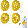 Wasp Trap, Bee Shape Fly Traps Wasp Trap Reusable Wasp Trap Bee Trap, 4 Pieces