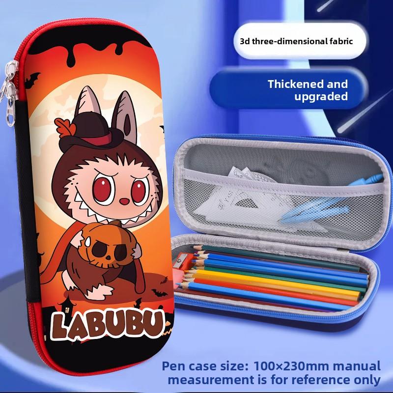 Пенал для канцелярских принадлежностей для учеников начальной школы, милый 3D объемный пенал, детский пенал большой вместимости для мальчиков и девочек