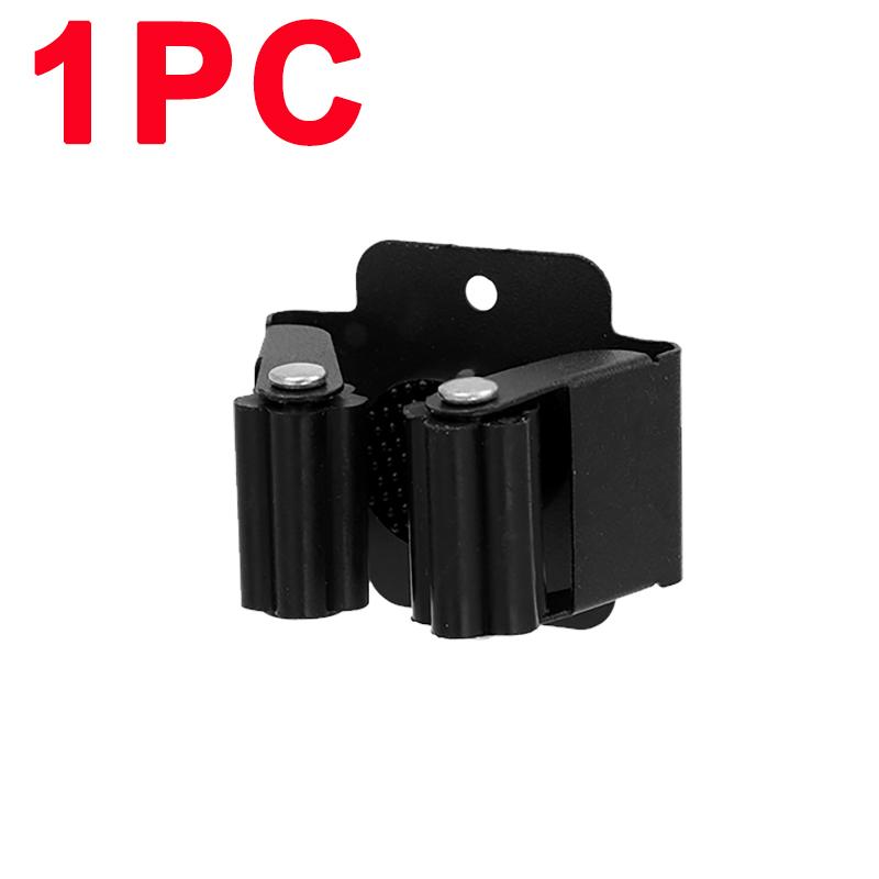 5/1 шт. самоклеящиеся зажимы для держателя швабры из нержавеющей стали, держатель для швабры с винтом, полка для органайзера для кухни и ванной комнаты