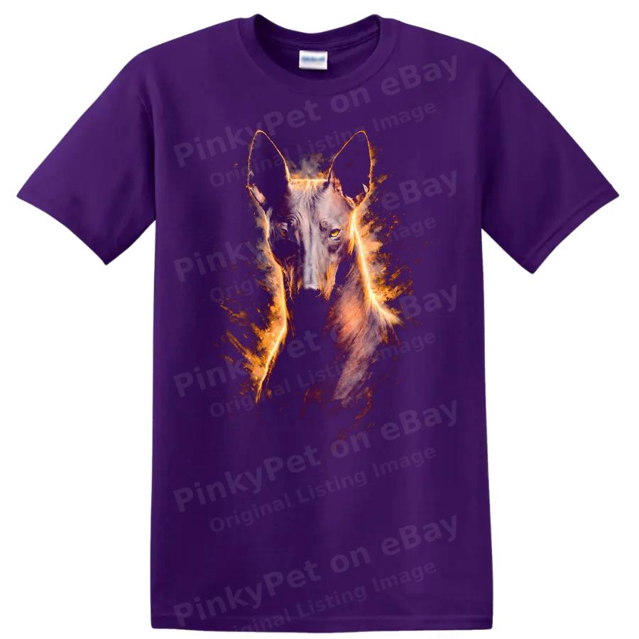 Dog Portrait T Shirt Artistic Dog Lover Gift Animal Print Tee