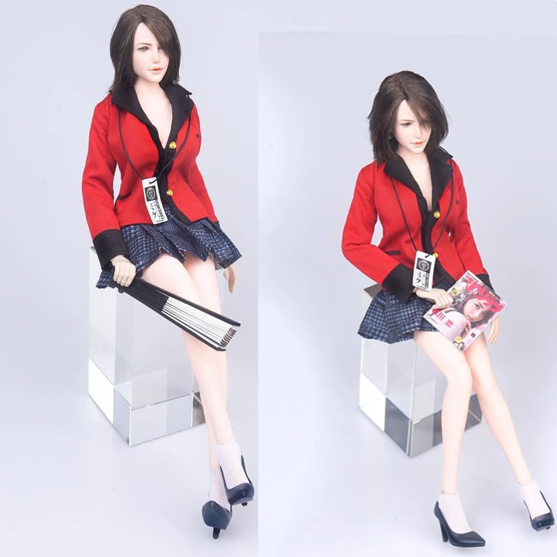 Женская экшн-фигурка, одежда, униформа, юбка JK, костюм, одежда, модель, набор, кукольная униформа, подходит для 12-дюймовой экшн-фигурки, базовая униформа для косплея 1/6