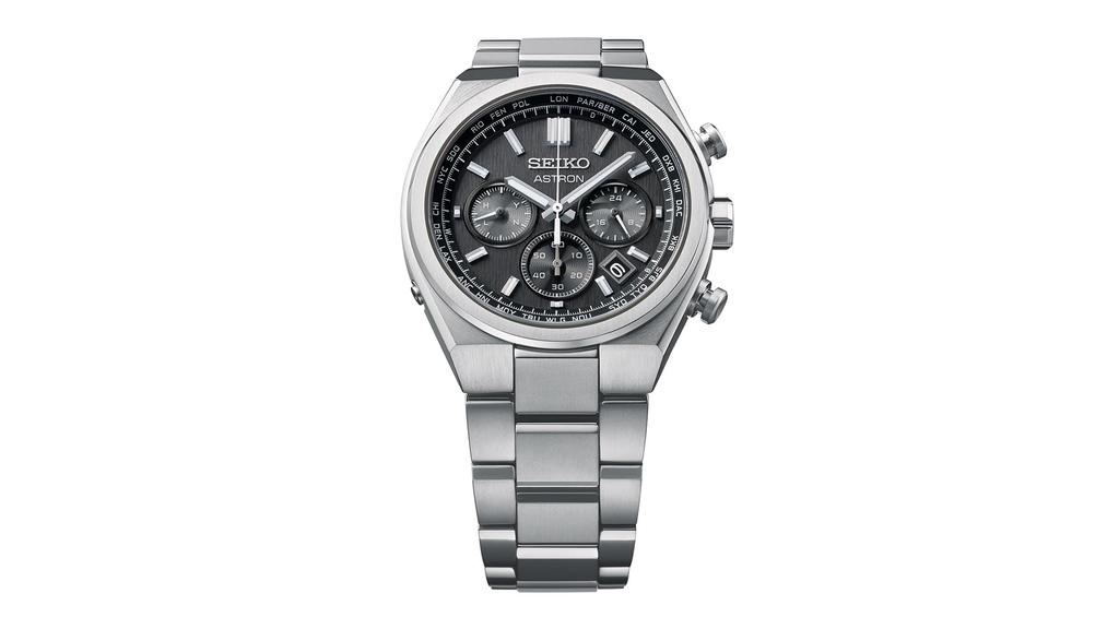ASTRON SBXY097 Сделано в Солнечные Радио Мировое Время Хронограф Черный Циферблат [Часы Seiko] Мужские Часы, Япония, Питание, Управление, & Функции,