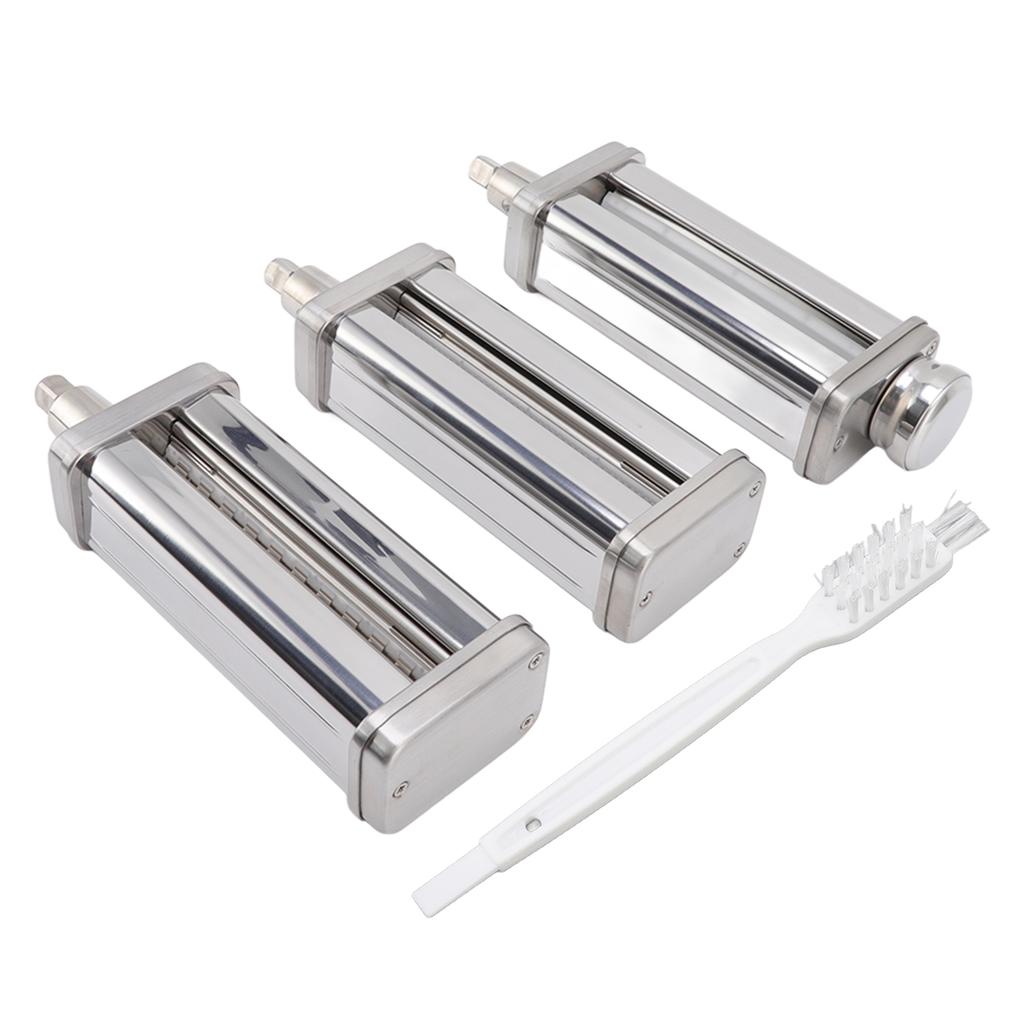 Pasta Maker Attachments for Stand Mixer Press Noodle Maker Set with Pasta Sheet Roller Spaghetti