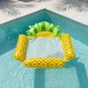Fruit Pattern Inflatable Pool Hammock Mesh Seat Pool Float Inflatable Pool Raft  Family