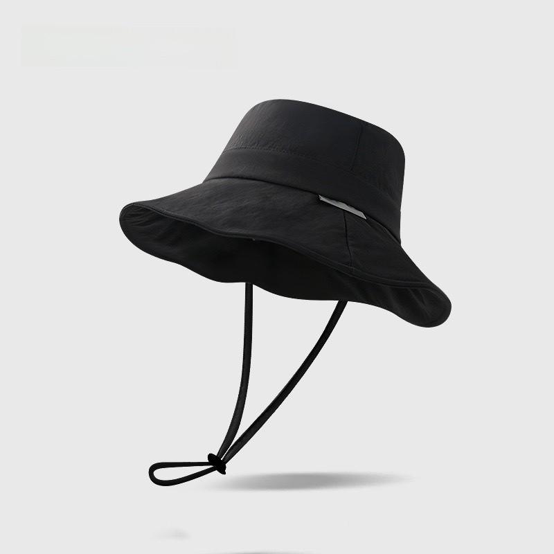 Outdoor Sun Protection Hat For Men Women With Wide Brim Breathable Ice Silk Summer Cap