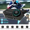 Motorcycle Helmet Headset Bluetooth 5.3 Wireless Handsfree Stereo Music Player Moto Headphone Noise Reduction Earphone