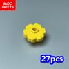 MOC Кубики Цветок Трава Лист Город 32607 32606 18853 Аксессуары Смотреть DIY Образовательные Строительные Блоки Подарки для Детей