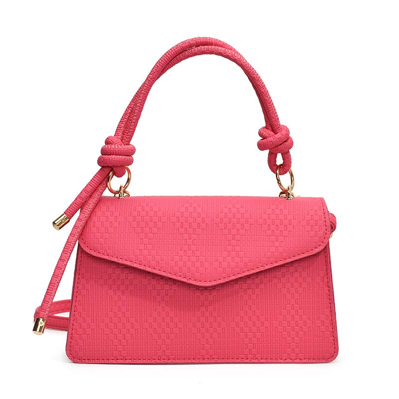 Сумка Niche Bag Осень и зима Новая модная сумка через плечо для женщин Ins Hand-плетеная сумка на одно плечо