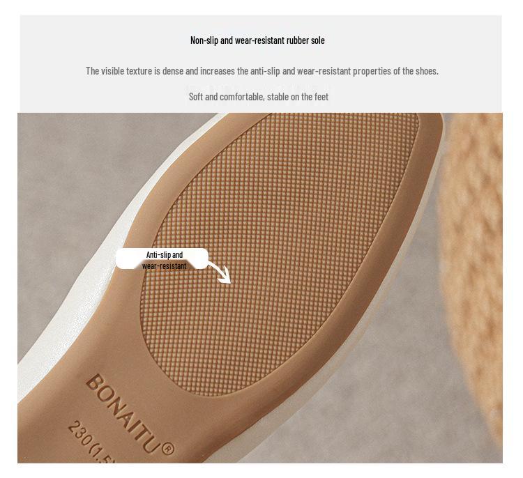 Женские балетки из натуральной кожи, весна 2025: Низкий вырез, Универсальный массивный каблук, Большие размеры 41-43, Идеально для летней работы.