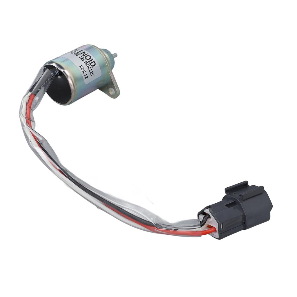 Fuel Shut Off Solenoid 1503ES 12S5SUC12S High Temperature Resistant Fuel Shutdown Solenoid for R55‑5 R60‑5