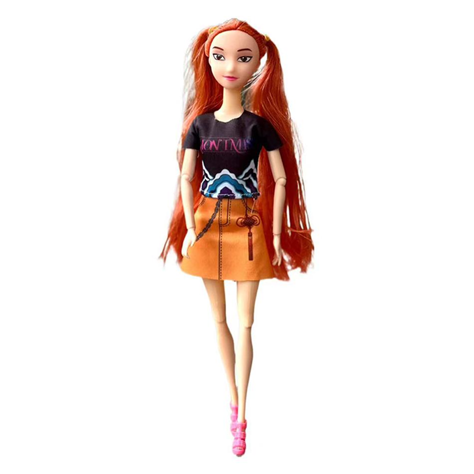 30см Куклы Игрушки Kpop Охотники на демонов Фигурка Игрушка Руми Мира Зои Красивая Принцесса Куклы для маленькой девочки Пластиковая DIY Игрушка для девочек