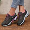 Women's Black Shoes with Soft Soles Comfortable Steep Steps Comfortable Thick Soles Sports Shoes That Can Be Worn All Year Round