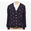 Gucci GG Jacquard and Bee Cardigan Navy Men's 597741-XKA4I-4206