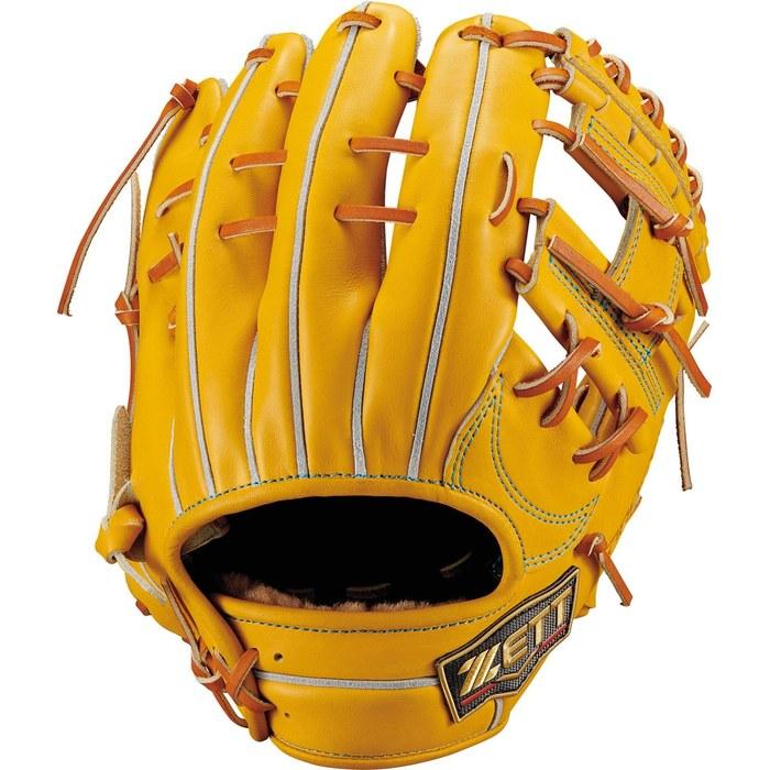 ZETT Prostatus SE Hard Baseball Glove Masato Motoyama Type, Second/Shortstop, Right Hand Throw, Oak Brown, Size 4, Made in Japan, BPROG565S