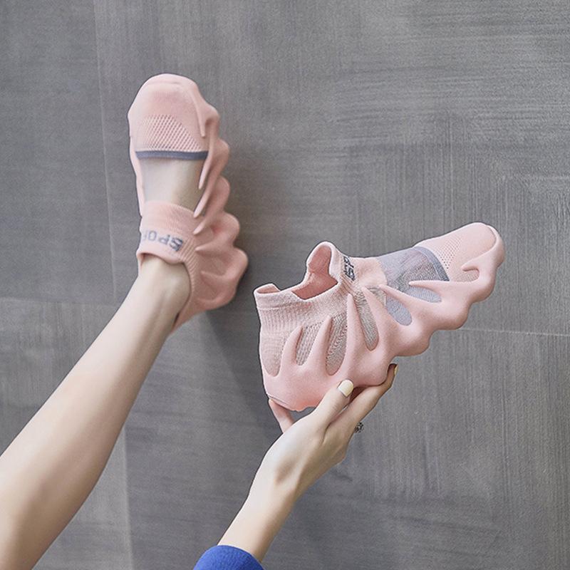 Тренировочная фитнес-обувь женская скакалка платформа беговая дорожка обувь йога для зала специальная мягкая подошва легкая амортизация спортивная обувь женская